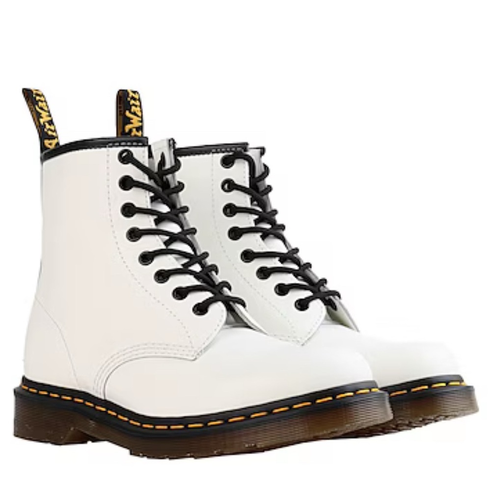 DR. MARTENS 1460 Smooth Leather Combat Boots size 10